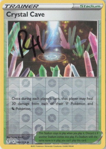 Crystal cave reverse holofoil - cave,